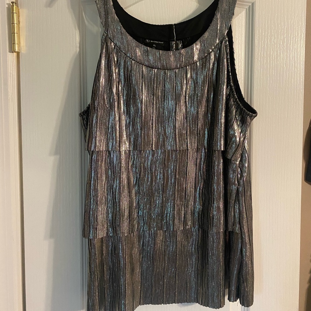 New Directions layer shimmer tank
